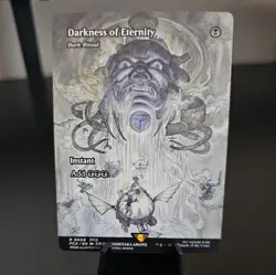 Darkness Of Eternity (Dark Ritual) MTG Final Fantasy Showcase Rare Non-Foil 0008 - Image 1