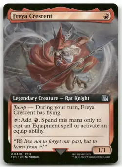 Freya Crescent (Extended Art) #460 MTG Final Fantasy FIN NM X1 - Image 1