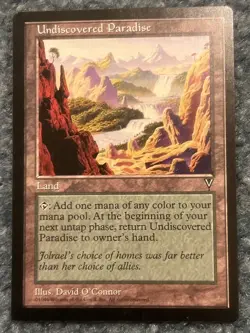 MTG Undiscovered Paradise Visions - Image 1