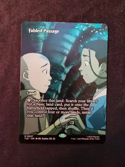 MTG Avatar: The Last Airbender, Fabled Passage Borderless - Image 1