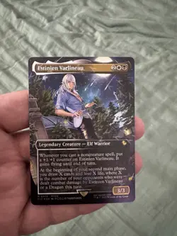 Estinien Varlineau Borderless Final Fantasy Chocobo Track Foil 474 - Image 1