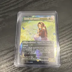 Aerith, Last Ancient (Borderless) (Chocobo Track Foil) Commander: Final Fantasy - Image 1