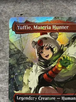 Yuffie, Materia Hunter 0571 (Borderless) (Chocobo Track Foil) Final Fantasy - Image 2