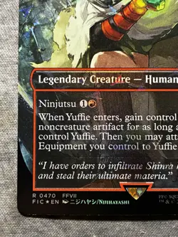 Yuffie, Materia Hunter 0571 (Borderless) (Chocobo Track Foil) Final Fantasy - Image 4