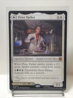 Peter Parker (Non-foil) Marvel's Spider-Man 0010 Mythic MTG - Image 1