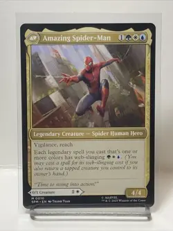 Peter Parker (Non-foil) Marvel's Spider-Man 0010 Mythic MTG - Image 2