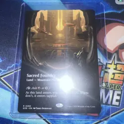 x1 Sacred Foundry EOE Edge of Eternities MTG 282 M/NM 1x - Image 1
