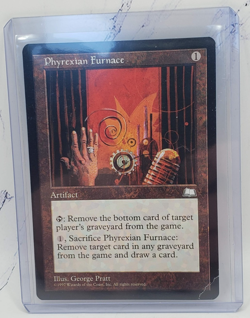 Magic the Gathering Phyrexian Furnace Weatherlight Uncommon Artifact - Image 1