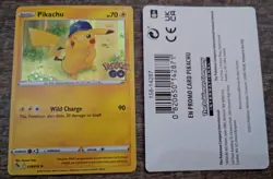 Pokemon Go Pikachu Promo Card 028/078 GameStop - Image 1