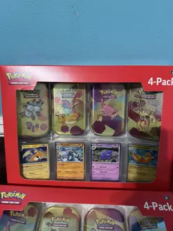 Pokemon Scarlet & Violet 151 4 Pack Mini Tins-Sam's Club - Image 4
