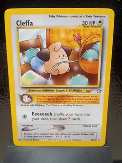 Cleffa 20/111 Neo Genesis Regular baby pokemon LP excellent condition - Image 1