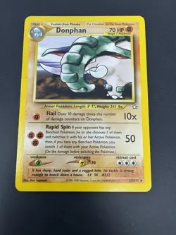 Donphan 21/111 - Unlimited Rare - Pokemon TCG - Neo Genesis - LP - Image 1