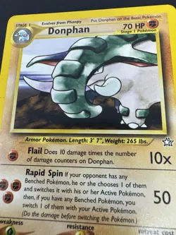 Donphan 21/111 - Unlimited Rare - Pokemon TCG - Neo Genesis - LP - Image 2