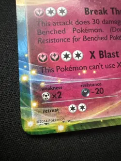 Pokemon TCG Xerneas EX XY Xy07 Holo Promo Promo NM - Image 3