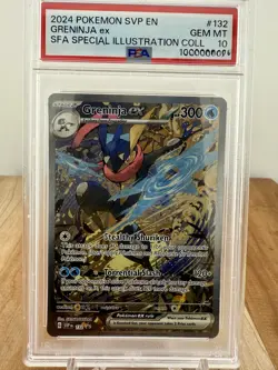 2024 Pokemon SVP EN: #132 Greninja ex - Special Illustration - PSA 10 - Image 1