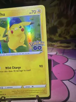 Pikachu 028/078 Pokemon GO Holo Gamestop Promo Pokemon TCG Near Mint Rare - Image 2