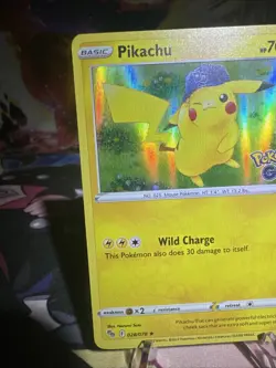 Pikachu 028/078 Pokemon GO Holo Gamestop Promo Pokemon TCG Near Mint Rare - Image 3
