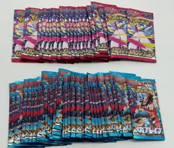 Lot of (60) Pokemon TCG Korean (35) Mega Brave (25) Megs Symphonia Packs SEALED - Image 1