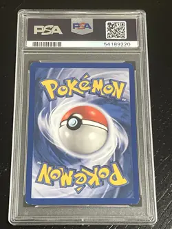 1999 P.M. POKEMON GAME JUNGLE RED CHEEKS PIKACHU #60 PSA 9 MINT - Image 2