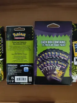 4 Pokemon Knockout Collection Boxes/ 1 Trick Or Trade Box Sealed - Image 2