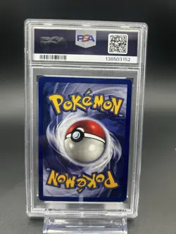 1999 POKEMON LEAGUE PROMO #1 PIKACHU PSA 8 - Image 2