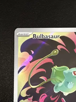Pokemon TCG Mega Evolution Bulbasaur Illustration Rare Stamped 133/132 NM - Image 2