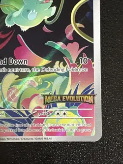 Pokemon TCG Mega Evolution Bulbasaur Illustration Rare Stamped 133/132 NM - Image 4