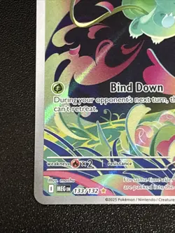 Pokemon TCG Mega Evolution Bulbasaur Illustration Rare Stamped 133/132 NM - Image 5
