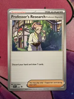 Professor's Research 223 Promo [Magnolia] 2025 Trainer's Toolkit NM ENG Pokemon - Image 1