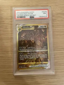 Pokemon Giratina VSTAR GG69/GG70 Crown Zenith: Galarian Gallery Holo PSA 9 - Image 1