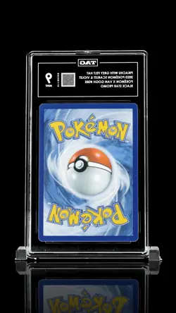 Pikachu with Grey Felt Hat 085 Pokemon Van Gogh Black Star Promo TAG 9 - Image 2