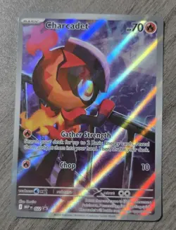 CHARCADET 22 PROMO ETB ENGLISH PHANTASMAL FLAMES POKEMON TCG NM - Image 1