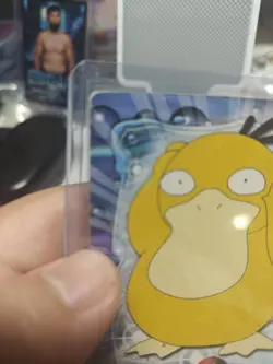 1999 Topps Pokemon Animation Series 1 Psyduck #54 Blue Logo Non Holo (Damaged) - Image 4