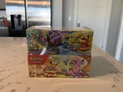 Pokemon - Scarlet & Violet Prismatic Evolutions Mini Tin Display FACTORY SEALED - Image 2