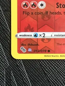 Pokemon TCG Numel (Peelable Ditto) 013/078 Pokemon GO Reverse Holo (English) -NM - Image 4