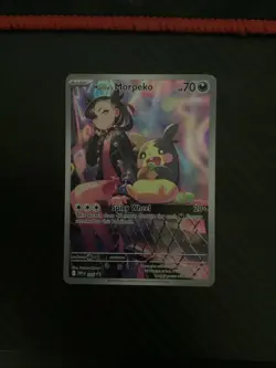 Marnie’s Morpeko 206 One Piece SV: Scarlet & Violet Promo Cards Holo Rare NM Eng - Image 1