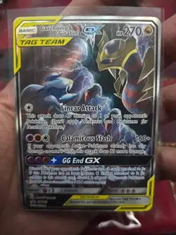Pokemon TCG Garchomp & Giratina GX SM193 Sun & Moon Promo Card Near Mint - Image 1