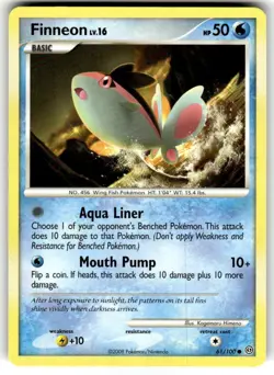 FINNEON - 61/100 - Stormfront - Common - Pokemon Card - NM - Image 1