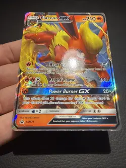 Pokemon TCG Flareon-GX SM171 Ultra Rare Sun & Moon Promo Card NM/M Condition!! - Image 3