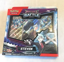 Factory Sealed New Pokemon Rival Battle Deck Marnie and Steven Sealed Card Boxes - Image 4