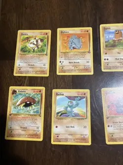 VINTAGE FIGHTING TYPE POKEMON CARDS 1999-2000 - Image 2