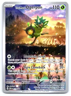 Teal Mask Ogerpon Pokemon Promo SV: Scarlet & Violet Promo Cards 123 - Image 1