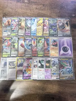 Pokemon TCG Card Lot of 200 EX's V's and VMAX's Holos - Image 1