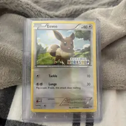 Build a Bear Pokemon Card Workshop Eevee Promo Trading 63/98 SEALED NEW - Image 4