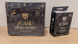 VCard TCG Rising Stars 1st Edition Booster Box VTuber NEW SEALED + Card Sleeves - Image 2