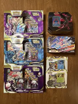 Pokemon Sealed Lot (Chilling Reign/Lost Origin/Brilliant Stars/Crown Zenith) - Image 1
