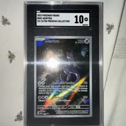 2023 Pokemon Promo Mewtwo #52 151 Ultra Premium Collection SGC 10 GM 3085559 - Image 1