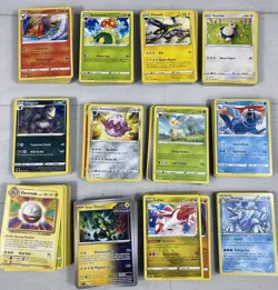 Pokemon TCG Bulk Lot 500 Non Holo Rare Only Near Mint Mainly Sword And Shield - Image 1