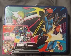 Pokemon TCG, 2025 Mega Evolution Fall Collector Chest Lunch Box Tin - Image 1