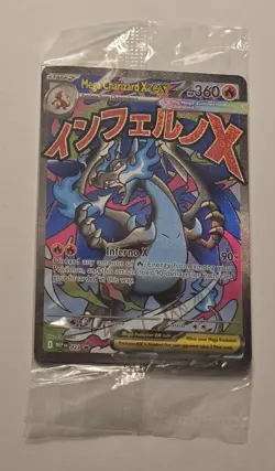 Pokemon Phantasmal Flames UPC Mega Charizard X & Oricorio ex SEALED Promo #23 - Image 3